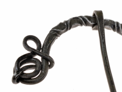 Fibel mit verknoteten Enden - Detail