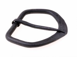 Hand forged iron buckle