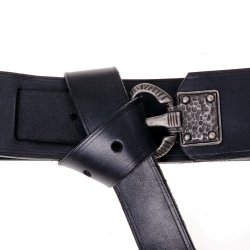 Early medieval belt - black