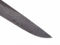 Damascus knife blade - detail