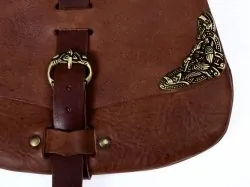 Medieval belt purse - detail