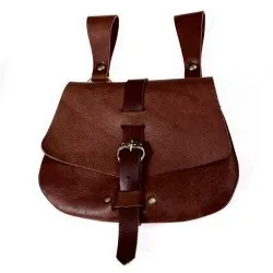Early Medieval bag - brown