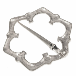 Medieval annular brooch - backside