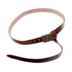 Larp-Belt in germanic style - brown