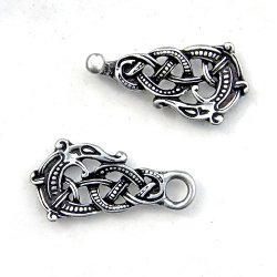 Dress clasp Midgard serpent