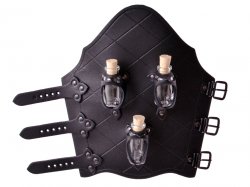 Potion bottle arm guard - black