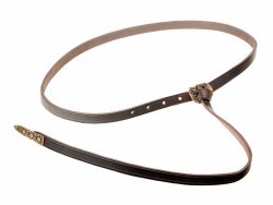 Gokstad belt with strap - brown