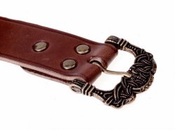 Viking belt Gokstad - brown