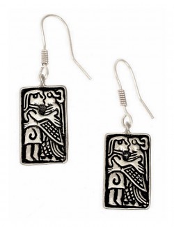 Guldgubbe earrings - silver plated