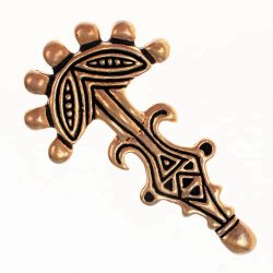 Ostrogothic Fibula - bronze