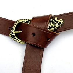 Leather belt of the Viking Age