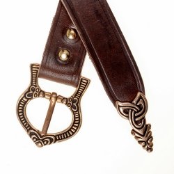 Belt from Gotland with strap end
