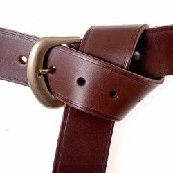 Medeval crussader belt - brown