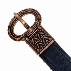 Roman belt with bronze buckle