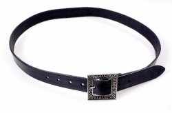 King Erics belt in black