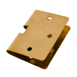 Medieval belt plate made of brass