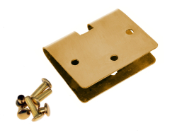 Medieval belt plate with rivets