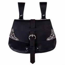 Early Medieval pouch - black