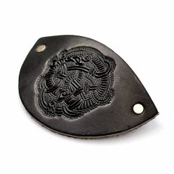 Leather hair clip motif 3: Celtic