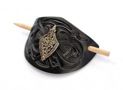 Medieval hair slide motif 4: Viking