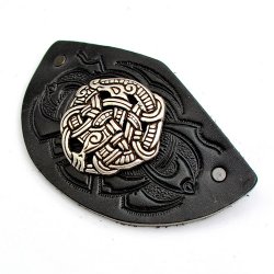 Hair barrette motif Viking