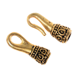 Medieval cord ends - bronze