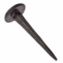Hand forged medieval nail