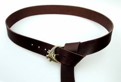High Middle Ages leather belt