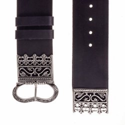 Houpelande belt - with strap end