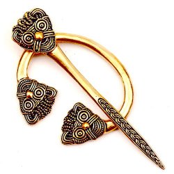 Viking penannular brooch - bronze