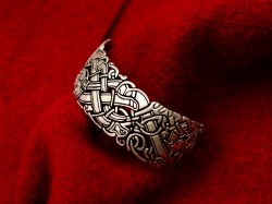 Celtic Bangle - knot work motif