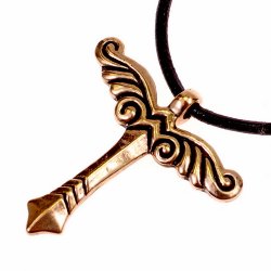 Irminsul amulet - bronze