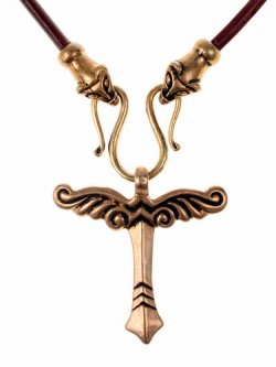 Mittelalterliche Halskette - Bronze