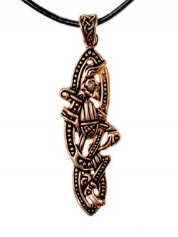 Iro-keltischer Anhnger - Bronze