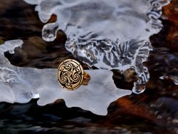 Finger ring Celtic Triskelion