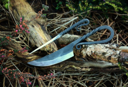 Germanenmesser mit Dorn