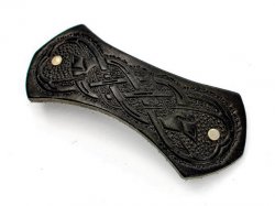 Leather Barrette Motif 2: Celtic