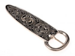 Buckle from Lagore - silver plated