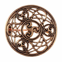 Keltische Brosche - Bronze