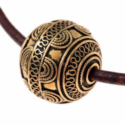 Collier mit versilbertem Anhnger