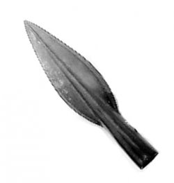 Celtic spear head - original