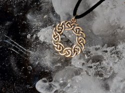 Celtic knot work pendant