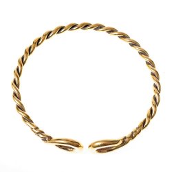 Celtic torques of brass