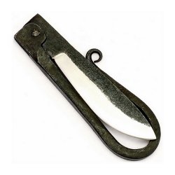 Medieval folding knife - closed