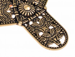 Wikinger-Kleeblattfibel - Detail