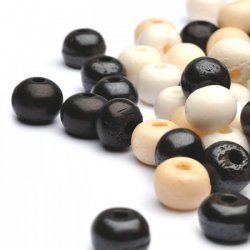 Bone beads - mix