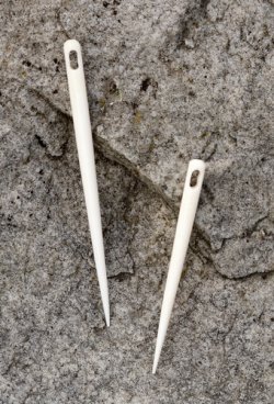 Medieval bone needles