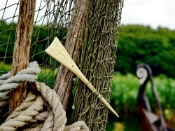 Bone cloak pin from Trondheim