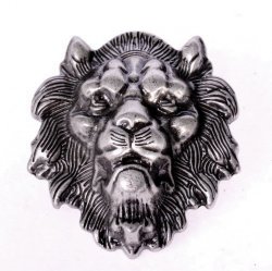 Lions buckle - silver color