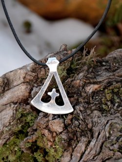 Cross axe pendant of the Vikings